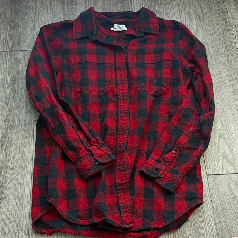 LL bean flannel
